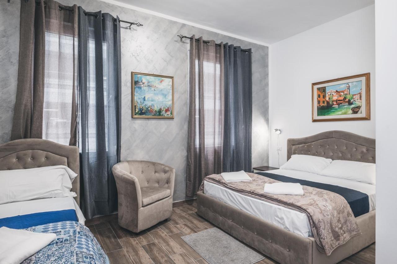 Bulldog Station Apartments With Private Wc, Ac, Tv Mestre Exteriör bild